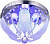 J-LIGHT.Светильник, LED+E14*3*60W, 1112/3C хром