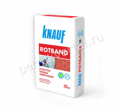 Штукатурка гипсовая KNAUF Ротбанд 10 кг