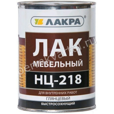 Лак для мебели ЛАКРА НЦ-218 глянцевый 1,7 кг (DD)