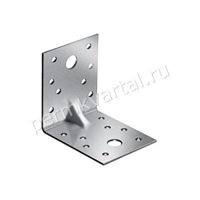 TECH-KREP.Уголок крепежный усиленный оцинк., 105x105x90x2,0мм
