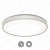 ESTARES.Светильник светодиодный PLUTON 60Вт R-520-SHINY-220V-IP44, LED/60W/3000-6000к