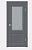Дверь межкомнатная со стеклом 700*2000мм ВЕЛЛДОРИС Эмалюкс АЛЬТО 21 2V Вулкан, (ДК)