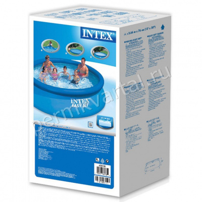 INTEX.Бассейн надувной Easy Set, 366x76см/5621л (301)