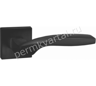 Комплект ручек PUERTO Нутелла 538-03 B черный, (ДК)