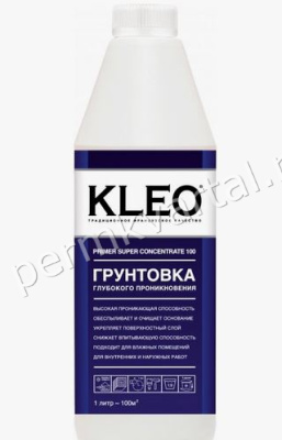 Грунт концентрат KLEO PRIMER SUPER 1,0 кг (ДК)
