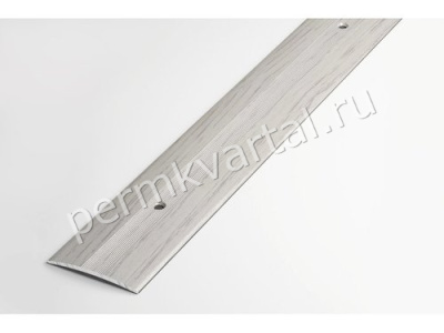 Лука.Порожек одноуров. Дуб арктик, 900х37х3,3мм, (ДК)