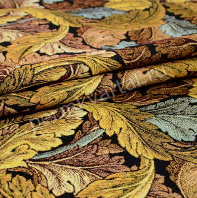 МЕРКУРИЙ.Ткань Гобелен Осень Моррис, 175см, 500г/м, 100% полиэстер (ДК)
