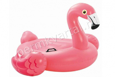 INTEX.Игрушка для плавания верхом Фламинго, 142*137*97 см