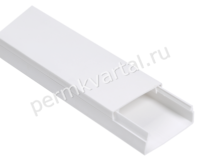 IEK.Кабель-канал белый 20х10 (2м), CKK11-020-010-1-K01