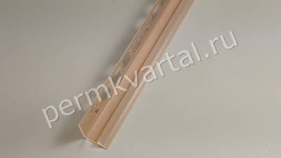 SALAG.Профиль внутр. ПВХ д/керам.плитки розовый, 2500x7мм, (ДК)