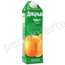 Сок Добрый Апельсин 1,0л