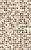 PIEZAROSA.Плитка стен. керам. Мозаика Нео коричневая тёмная, 250*400мм, 1,5м2, (ДК)