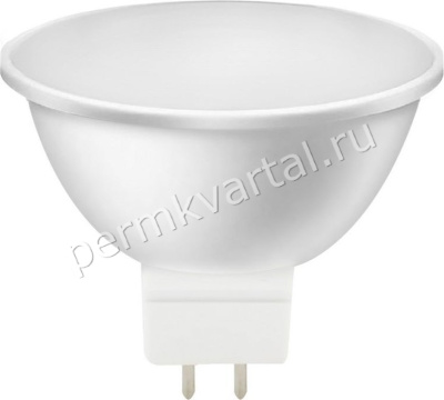 SMARTBUY.Лампа светодиод, GU5_3-07-30K-12V, SBL-GU5_3-07-30K-12V, рефлектор