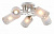 J-LIGHT.Светильник, E27*5*60W, 1243/5C белый/золото