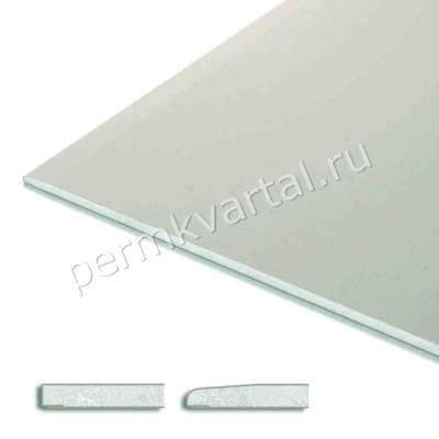 Гипсокартон 12,5мм KNAUF 2500х1200 мм 3м2 ГКЛ