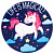 Коврик детский Life is magical, 90×90 , (ДК)