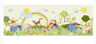 KOMAR.Фотообои Винни. Прекрасный день, 368х127см, 4-410, (ДК), (200) KOMAR.Фотообои Винни. Прекрасный день, 368х127см, 4-410, (ДК), (200)