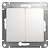 SCHNEIDER ELECTRIC.Выключатель GLOSSA (2) белый, GSL000151, (ЭИ)