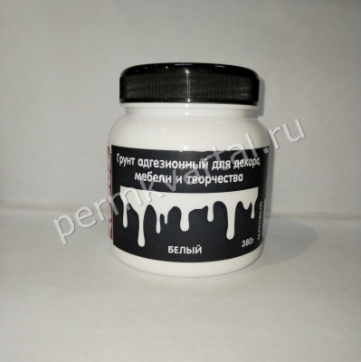 Грунт адгезионный PROHOBBY белый для декора мебели и творчества 380г, (ДК)