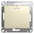 SCHNEIDER ELECTRIC.Выключатель с подсветкой GLOSSA (2) бежевый, GSL000253, (ЭИ)