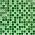 ELADA MOSAIC.Мозаика MC109 зеленый микс, 327*327*4мм, (под заказ), (ДК)