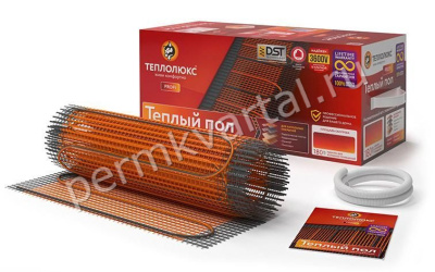 ТЕПЛОЛЮКС.Мат нагревательный ProfiMat, 900Вт/10,0 м/5,0 кв.м, (ЭИ)