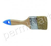 Кисть плоская Т4Р/TOOLBERG Классик-Стандарт натуральная щетина, пласт. 100 мм 0111126, (ДК)