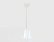 AMBRELLA.Светильник подвесной светодиодный AK4112WH 19W D150*980 белый, без ПДУ, (ЭИ)