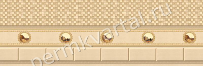 КОМФОРТ.Фартук ПВХ Римские каникулы, 3000х600х1,2мм