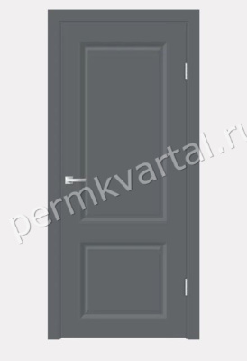 Дверь межкомнатная глухая 800*2000мм ВЕЛЛДОРИС Эмалюкс АЛЬТО 21  2P Вулкан, (ДК)