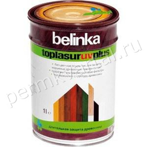 Пропитка защитно-декоративная для древесины BELINKA TOPLASUR UV PLUS Бесцветный 10 л