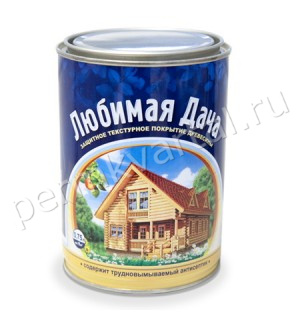 Пропитка для защиты древесины ЛЮБИМАЯ ДАЧА Махагон 0,75 л 70006, (ДК)