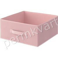 Короб Spaceo Kiss 15х31х31 см 14.4 л полиэстер цвет розовый