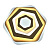 ESTARES.Светильник светодиод настенно-потол Geometria Sota 80w st-500-white-220-ip44, 3000-6000K