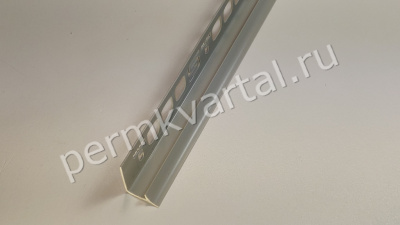 SALAG.Профиль внутр. ПВХ д/керам.плитки светл.серый, 2500x9мм, (ДК)