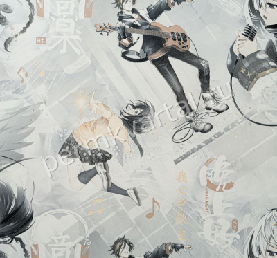 Обои флизелиновые АРТЕКС Коллекция Анимэ 1,06м*10,05м 11167-01, (ДК), (200)