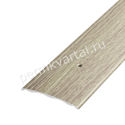 Лука.Порожек одноуров. Дуб беленый, 1800х60х4,5мм, (ДК)