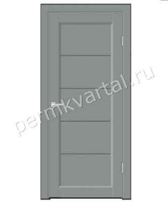 Дверь межкомнатная со стеклом 900*2000мм ВЕЛЛДОРИС Эмалюкс Стиль 1 Серый Агат(мателюкс графит), (ДК)