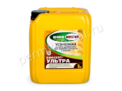Антисептик WOODMASTER Биосепт -УЛЬТРА 5 кг