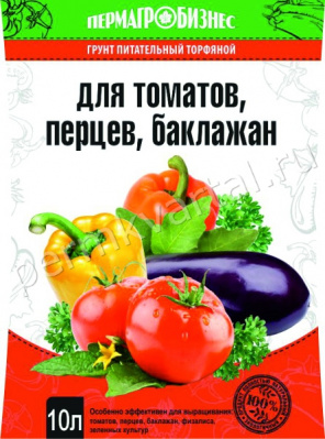 ПАБ.Грунт д/томатов и перцев 10л