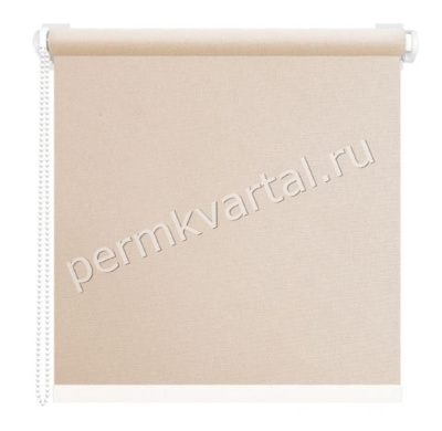 Ролет штора АС МАРТ Шатти Светло-бежевый 85х150, (ДК)