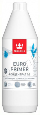Грунтовка TIKKURILA EURO PRIMER бесцветный 0,9 л
