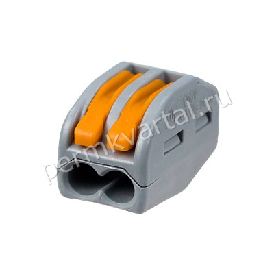 IEK.Зажим соединительный, 3x (0.08-2.5 mm2) UKZ-001-413