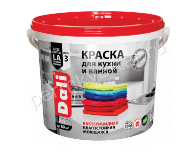 Краска для кухни и ванной DALI 5 л (104)