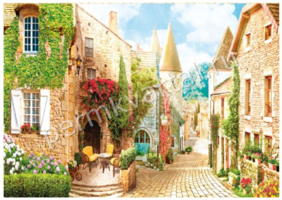 Фотообои бумажные Bellissimo "Европейские каникулы", 8 листов 2800х2000мм, (ДК)