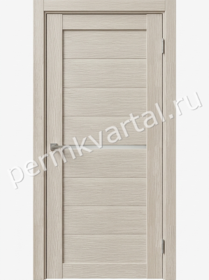 Дверь межкомнатная со стеклом 700*38*2000мм FRANT Ода -200 Светлый орех (мателюкс), (ДК)