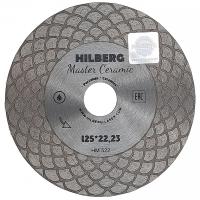 Диск алмазный отрезной HILBERG Master Ceramic 125х22,23 мм